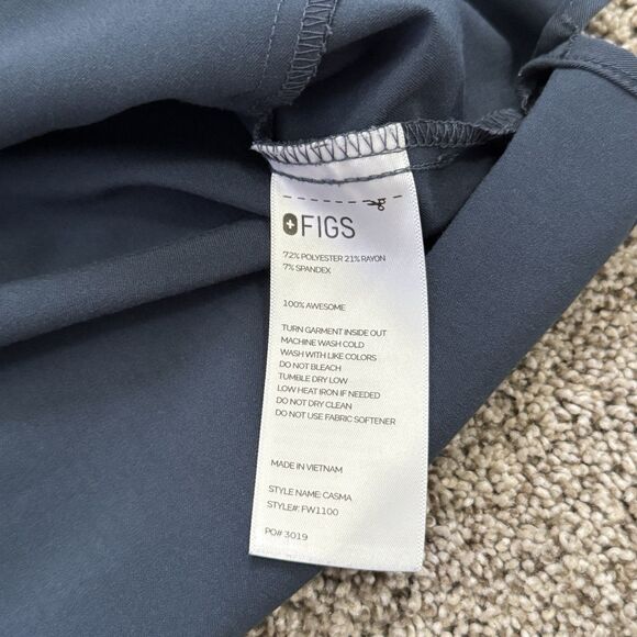 FIGS Casma Scrub Top FW1100 Dark Harbor PO 3019 Women’s Size XL - Picture 4 of 7